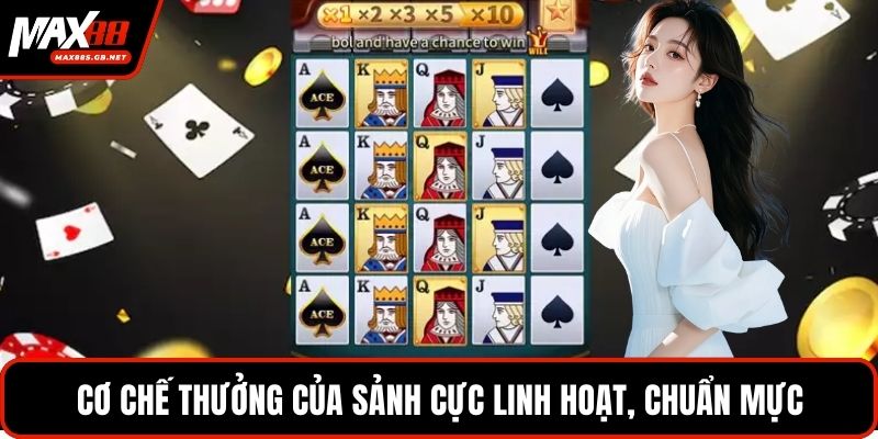 Cơ chế thưởng của sảnh cực linh hoạt, chuẩn mực